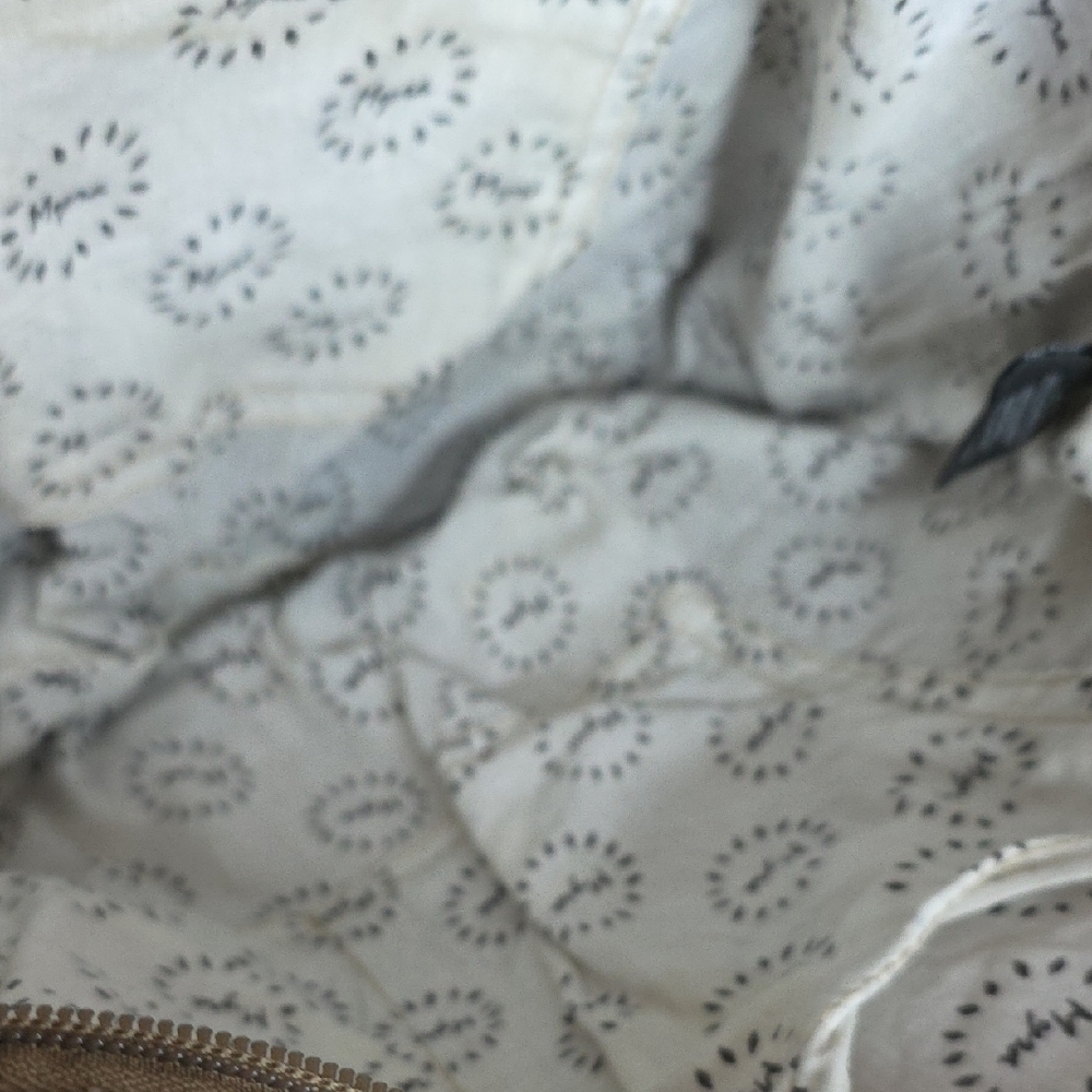 Myra Bag Dark Grey and White Patterned Crossbody - Picture 8 of 8